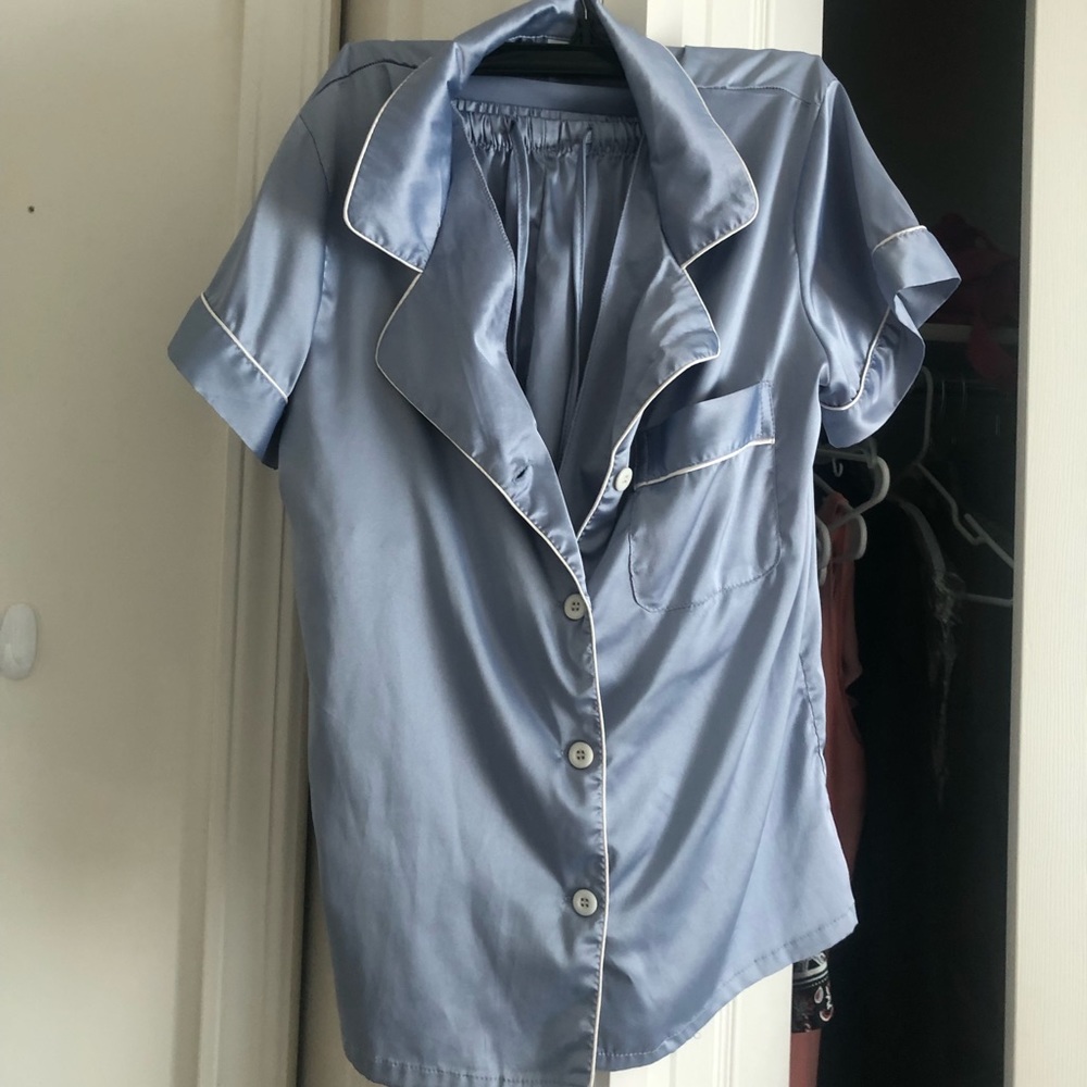 Blue pajama set